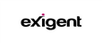 Exigent's logo takes you to their list of jobs